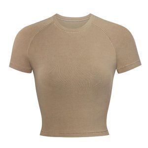 New Vintage Cropped Raglan T-Shirt